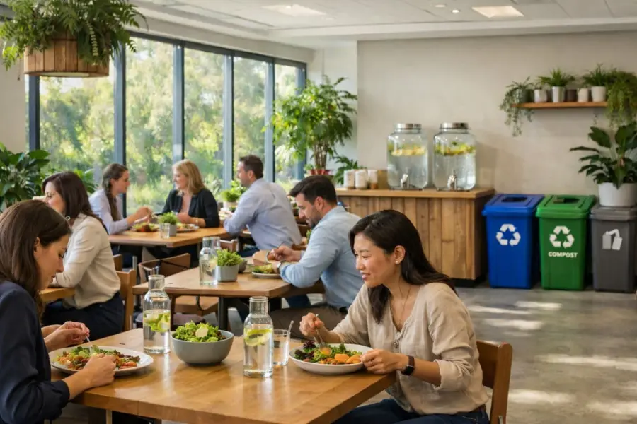 Green company: come diventare davvero sostenibili (anche in mensa)