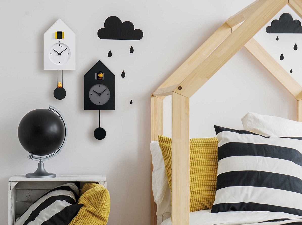 Orologi a pendolo: cucù moderni e colorati