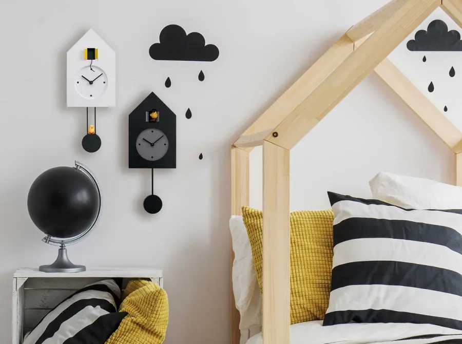 Orologi a pendolo: cucù moderni e colorati